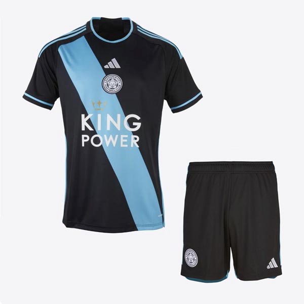 Camiseta Leicester City 2nd Niño 2023-2024